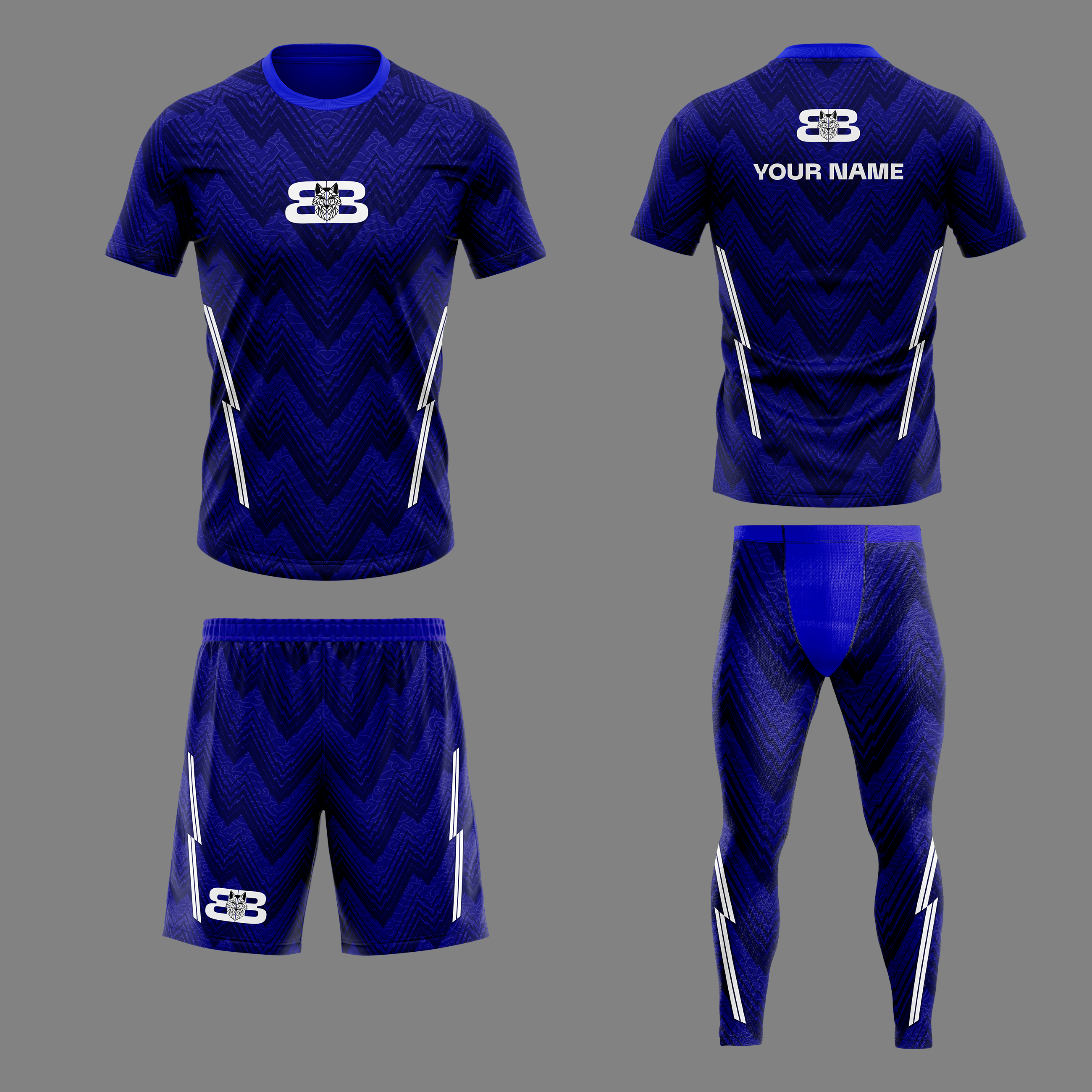 BLACKBORZ - DARK BLUE COMBO SET BLACKBORZ