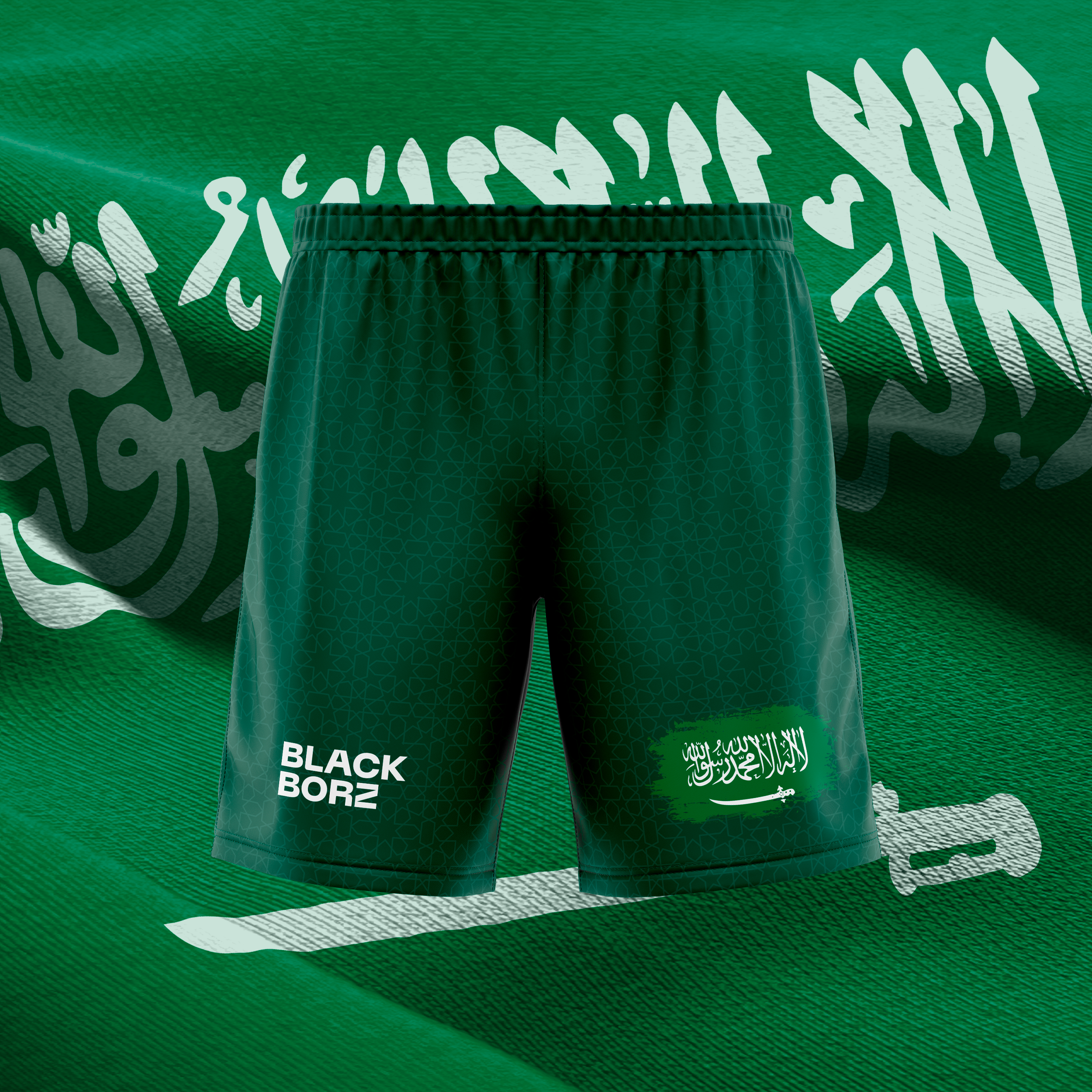 BLACKBORZ - SHORTS SAUDI ARABIA BLACKBORZ