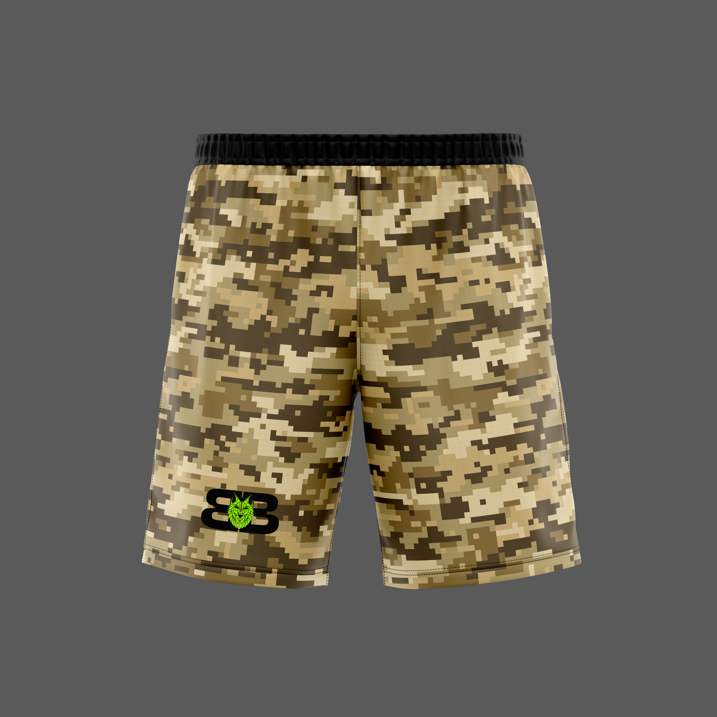 BLACKBORZ - SHORTS SAHARA CAMO BLACKBORZ