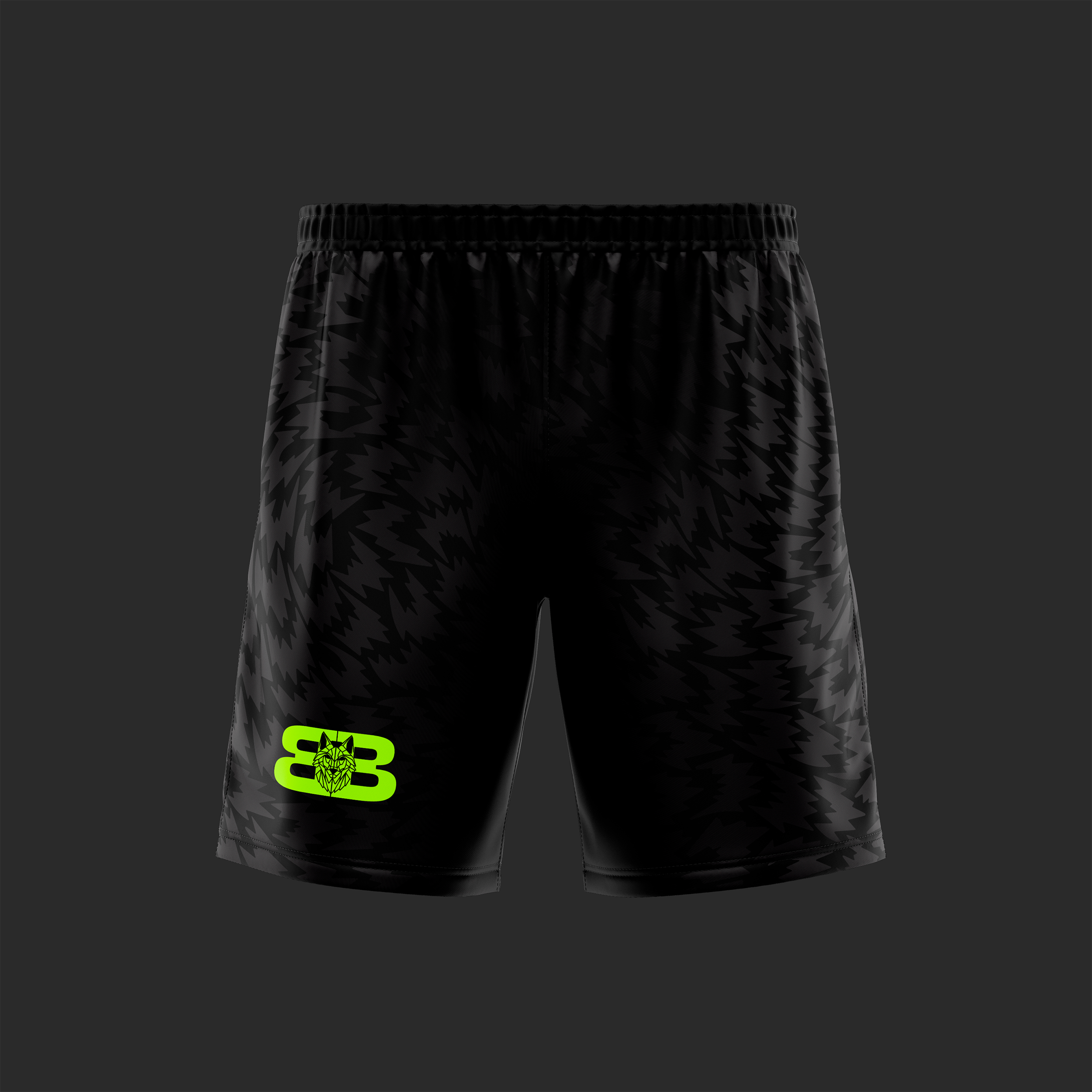 BLACKBORZ - BB SHORTS BLACK 2.0