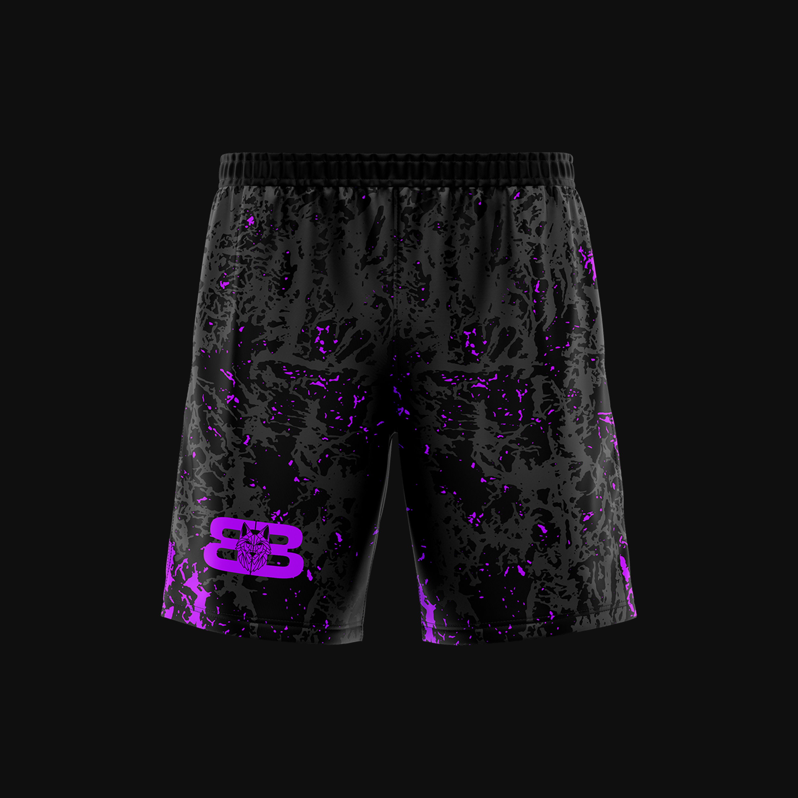 BLACKBORZ - DARK WOLF SHORTS