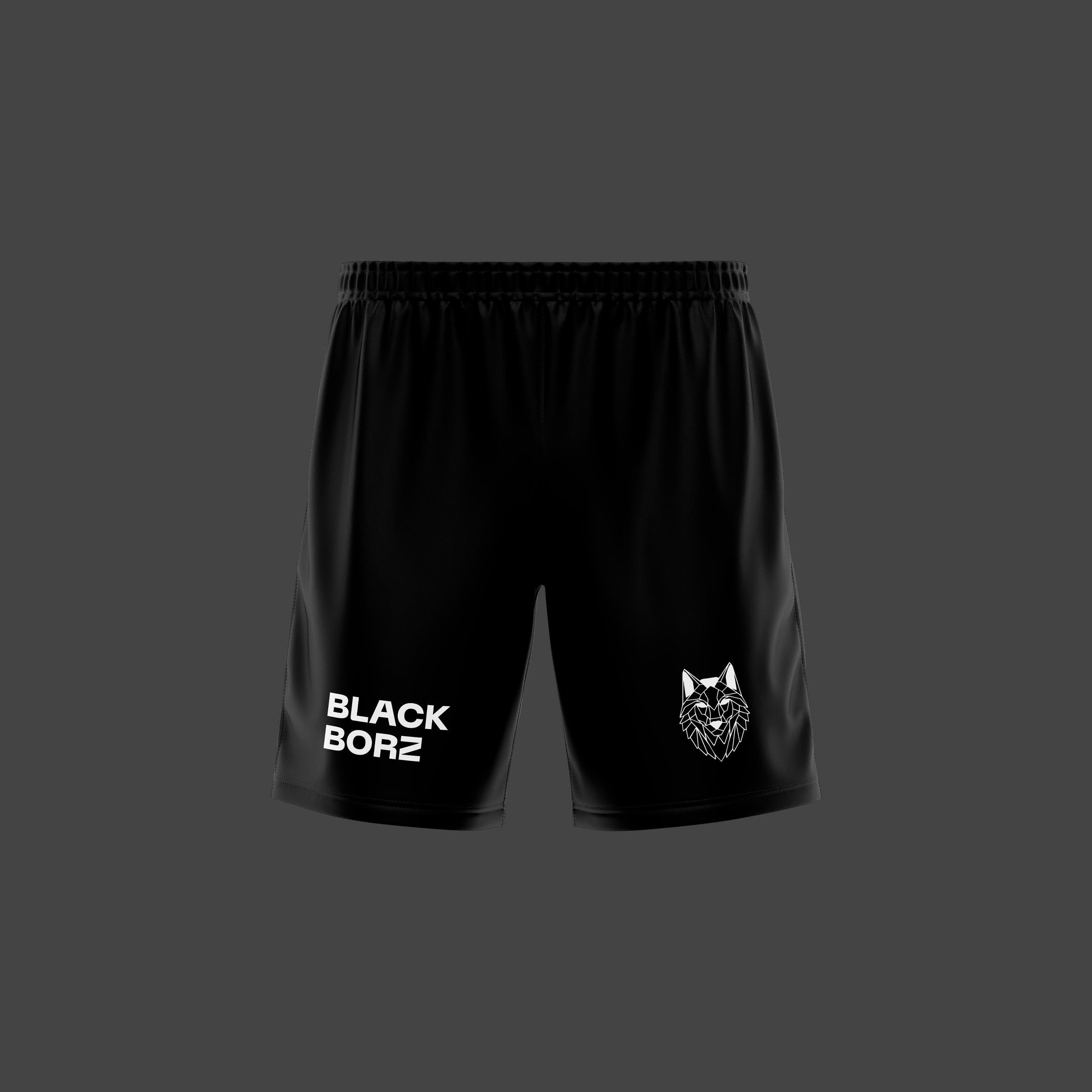 BLACKBORZ - BORZ KORT SHORTS 1.0 BLACKBORZ