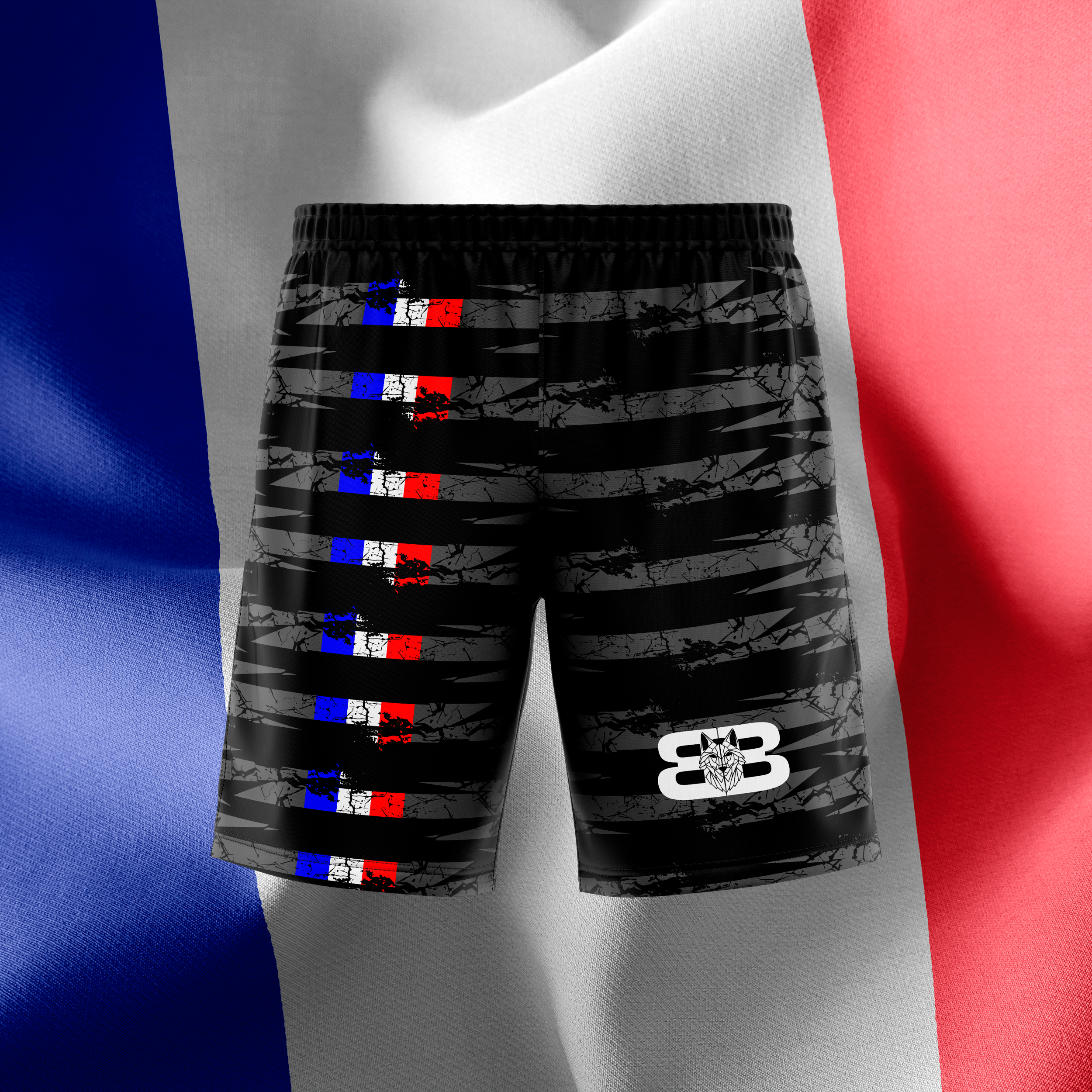 BLACKBORZ - SHORTS BB FRANCE 2.0