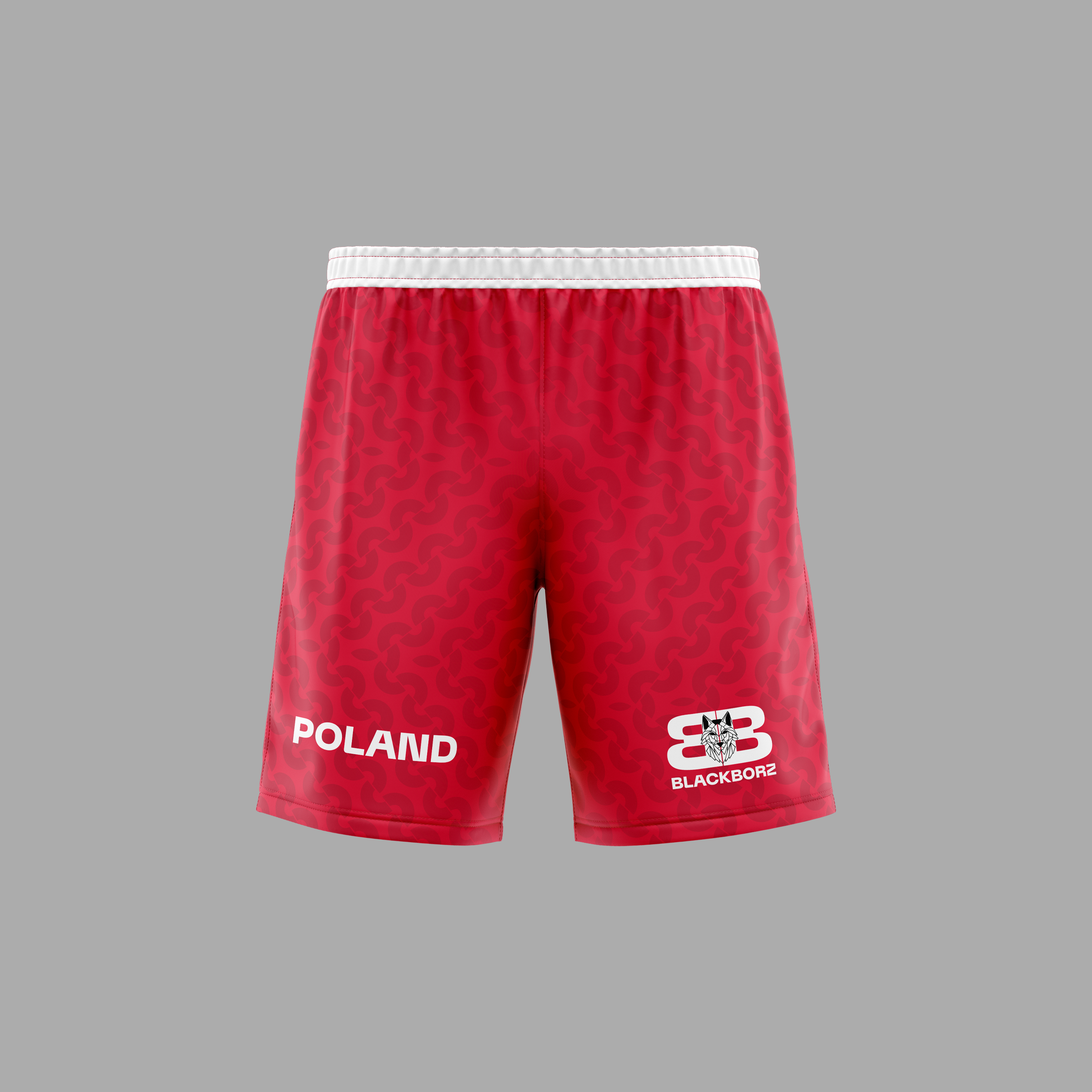 BLACKBORZ - POLAND 2.0 SHORTS BLACKBORZ