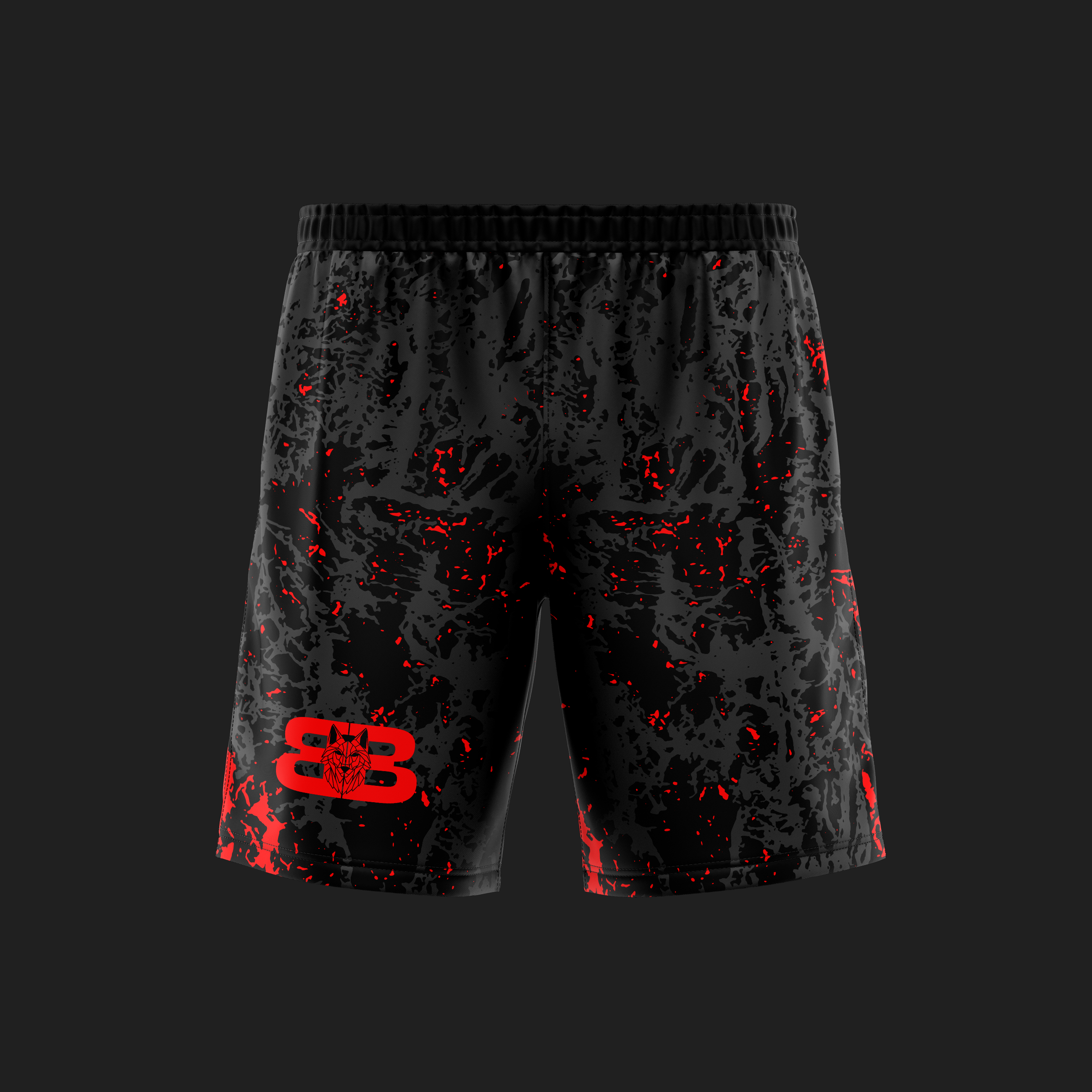 BLACKBORZ - DARK WOLF SHORTS