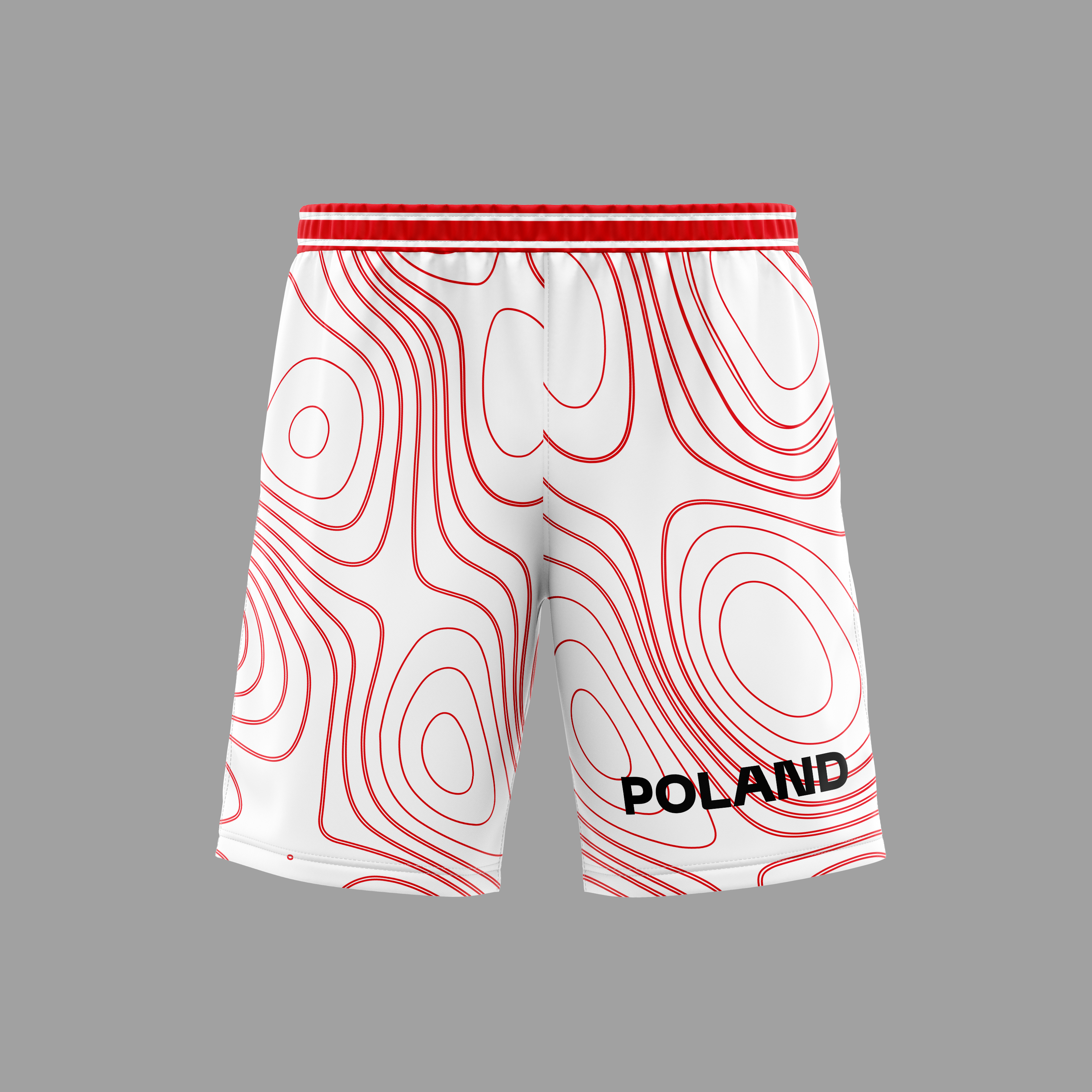 BLACKBORZ - POLAND SHORTS BLACKBORZ