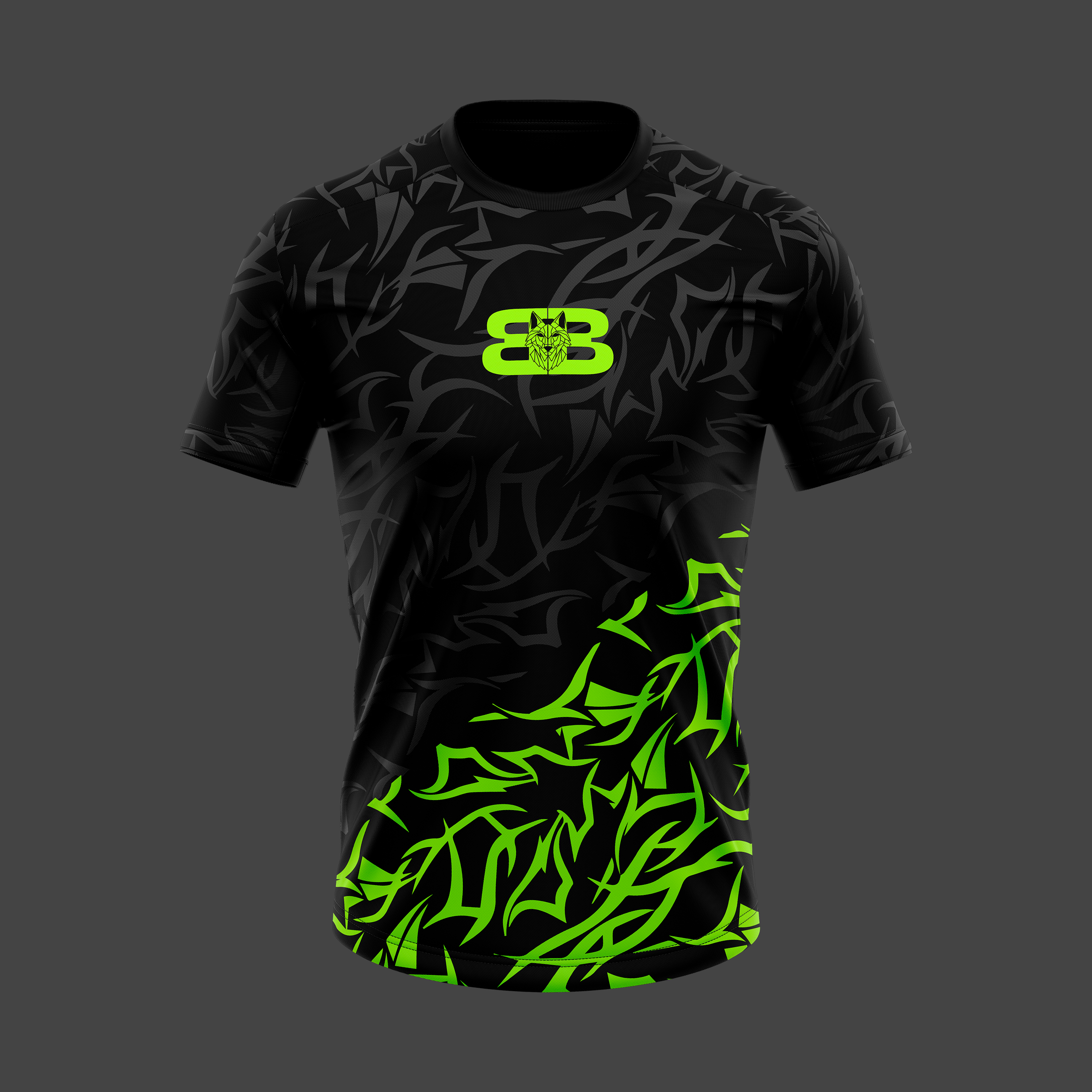 BLACKBORZ - BLACK/GREEN COMBO SET BLACKBORZ