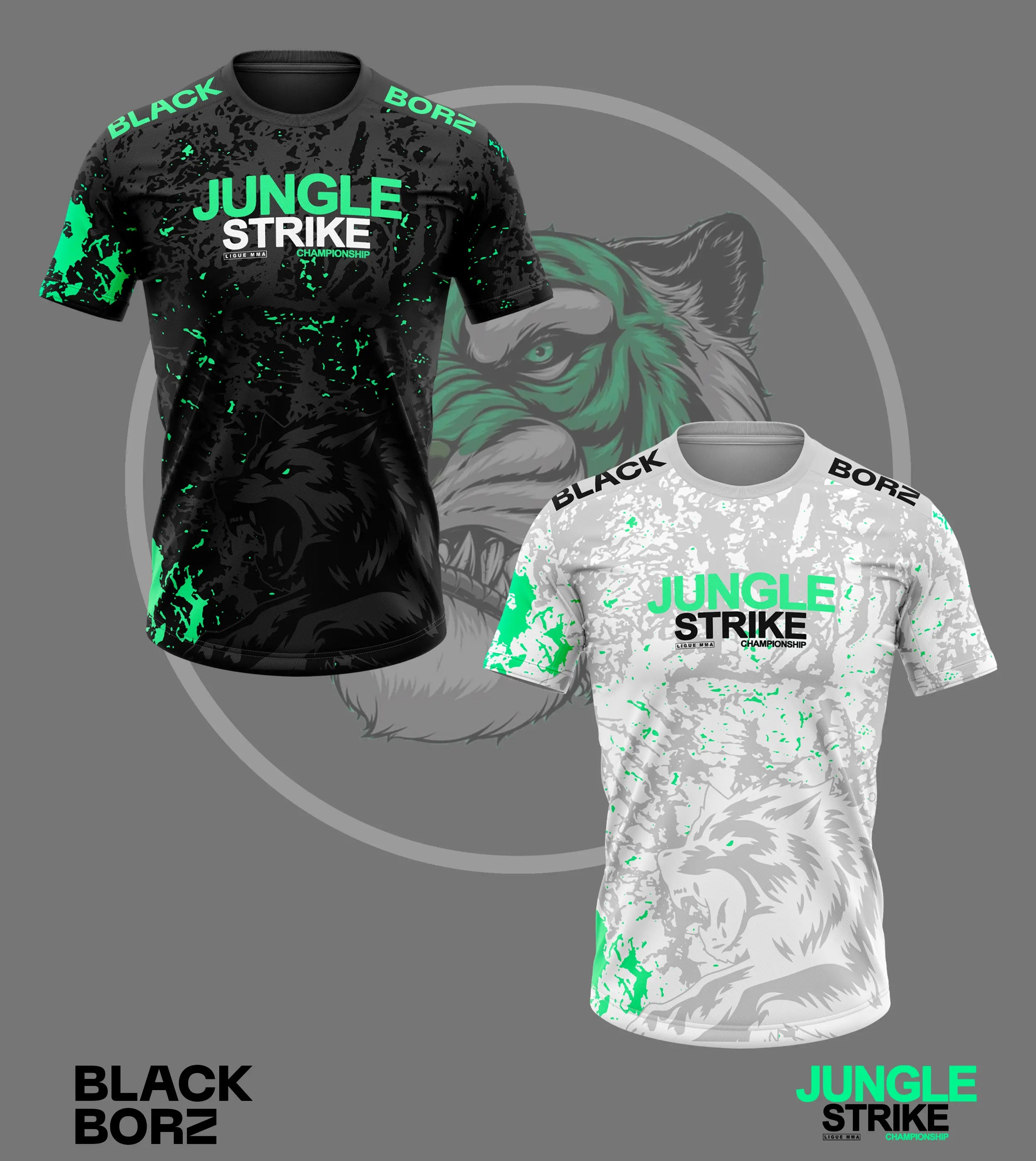 BLACKBORZ x JUNGLE STRIKE MMA - COMBO SET BLACKBORZ